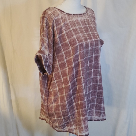 Rock & Republic Short Sleeve Ladder Back Shirt - Picture 4 of 7